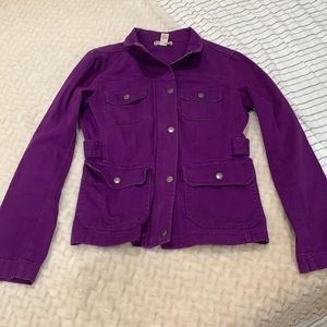 Loft Purple Jacket